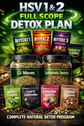 HSV 1 & 2 Full Scope Detox Plan – Complete Natural Detox Programme