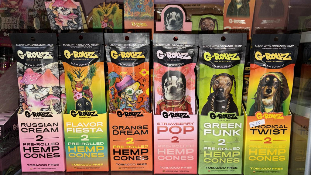 G-Rollz Pre-Rolled Hemp Cones | 2 Pack