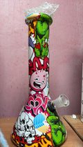 Graffiti Art Beaker Bong